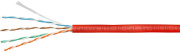 фото Кабель витая пара U/UTP 5e кат. 4 пары  Cabeus UTP-4P-Cat.5e-SOLID-LSZH-RD-25