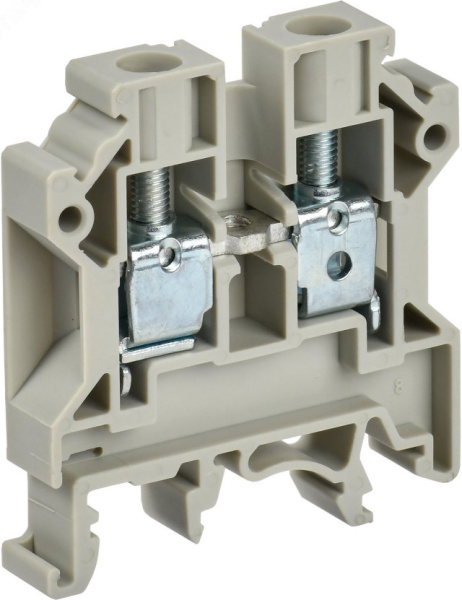 Изображение товара Клемма винтовая IEK YCT10-00-K03-006 для электромонтажа надежное соединение