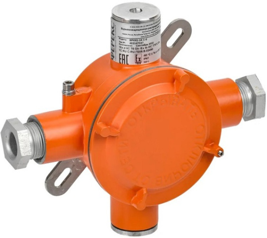 Изображение товара Взрывозащищенная распределительная коробка IEK VRK11-34-4-24-D для взрывоопасных условий