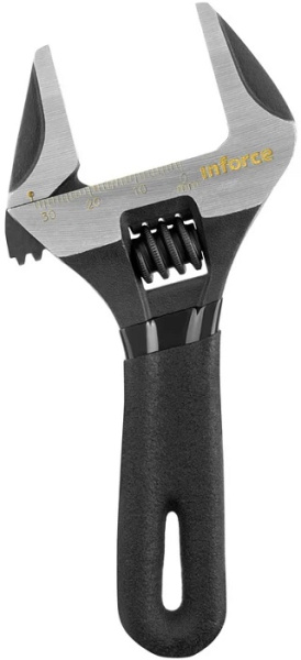 Изображение товара Разводной ключ Inforce 06-05-97 139 мм, прочная CrV сталь