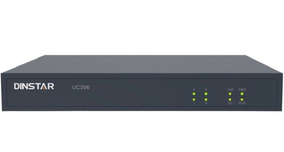 

АТС IP Dinstar UC200-2S2O 30 одновременных соединений, IVR, 2 порта FXO, 2 порта FXS, 2 порта Gigabit Ethernet, UC200-2S2O
