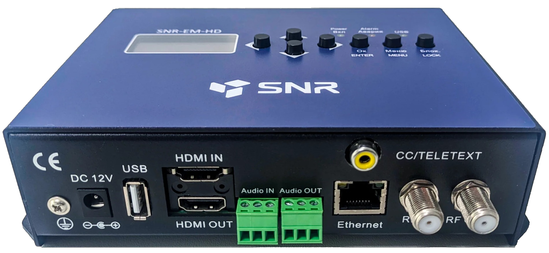 

Энкодер SNR SNR-EM-HD HD энкодер и QAM модулятор, SNR-EM-HD