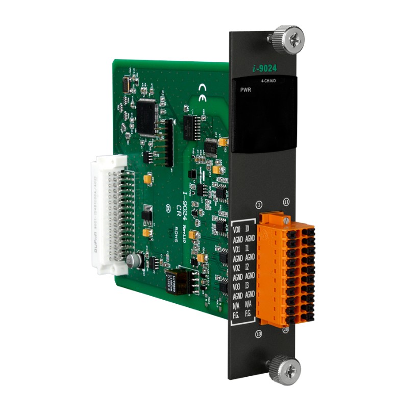 

Модуль ICP DAS I-9024 CR 4-channel 14-bit Analog Output Module (RoHS), I-9024 CR