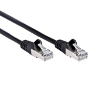 фото Кабель патч-корд Aopen ANP522B-BK-0.5M