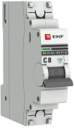фото Автоматический выключатель  EKF mcb4763-1-08C-pro