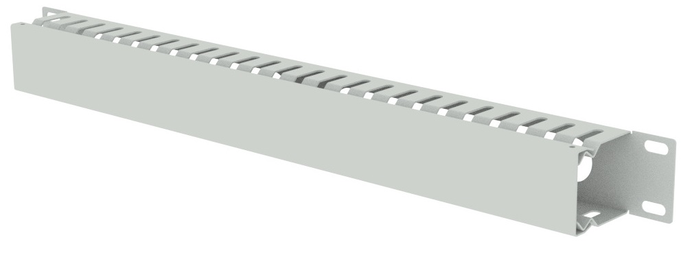 

Кабельный организатор Filum FL-CMC-1U-GY 19", 1U, горизонтальный, металлический, с крышкой, серый, FL-CMC-1U-GY