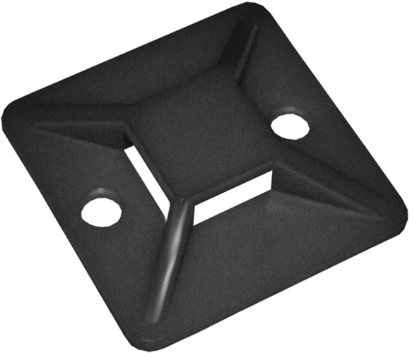 

Площадка самоклеящаяся IEK UHP31-25-020 25х25 черная под хомуты (20шт), UHP31-25-020