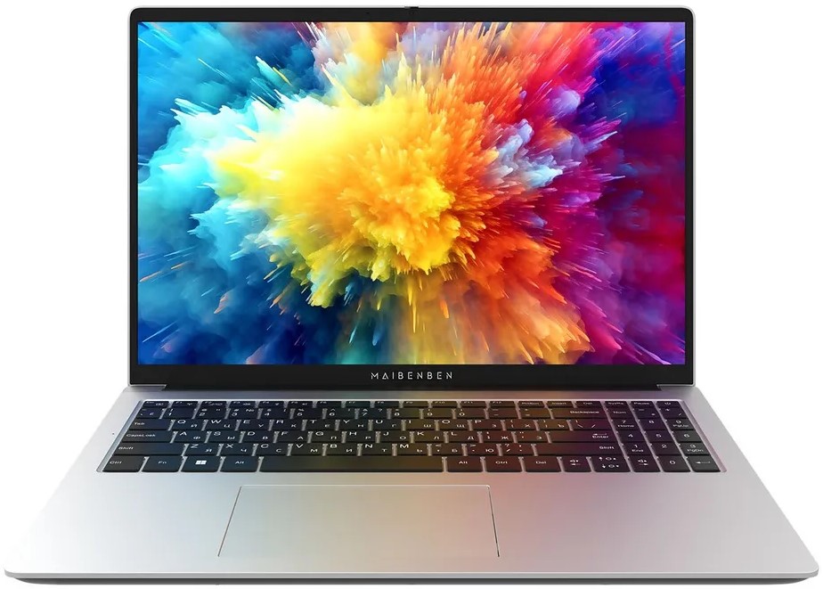 

Ноутбук Maibenben M653 R3-5400U/8GB/512GB SSD/16" FHD IPS/WiFi/BT/Linux/серебристый, M653