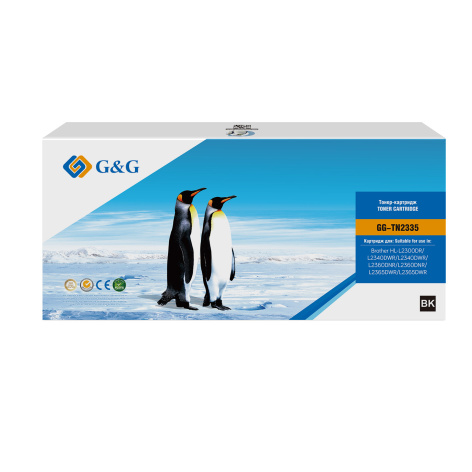 Изображение товара Картридж G&G GG-TN2335 для Brother лазерный черный 1200 страниц