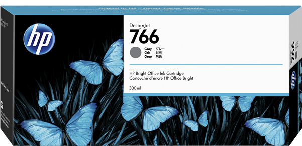 

Картридж HP 766 P2V93A серый (300мл) для DesignJet XL 3600, 3600dr, 766