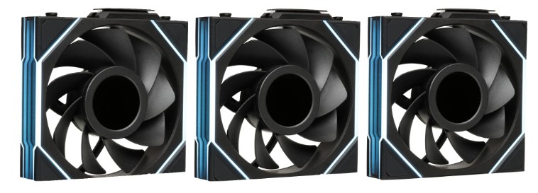 

Вентилятор для корпуса Lian Li G99.12RTLLCD1W3B.R0 120mm, 1900rpm, 54.3CFM, 31dBa (3-pack), G99.12RTLLCD1W3B.R0