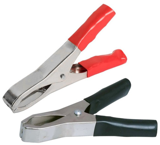 Изображение товара Зажим Rexant 16-0013 крокодильный 15А 75мм электромеханический