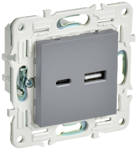 Изображение товара Розетка USB IEK SK-U22-D31-K03