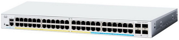 Изображение товара Коммутатор Cisco Catalyst 1300 управляемый L3 для корпоративных сетей