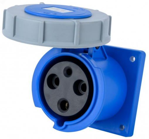 Изображение товара Розетка DEKraft 26268DEK - встроенная однофазная бытовая розетка