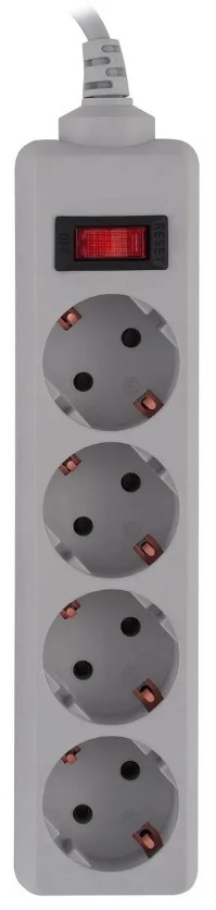 

Сетевой фильтр Buro 400SL-5-G 5м (4 розетки) серый (пакет ПЭ) 2097005, 400SL-5-G