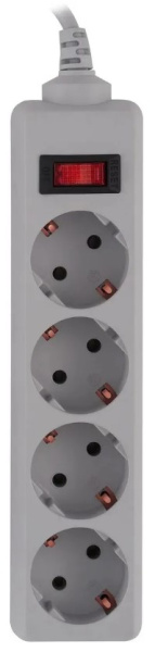 Изображение товара Сетевой фильтр Buro 400SL-5-G 4 розетки 5 м кабель защита от перенапряжений