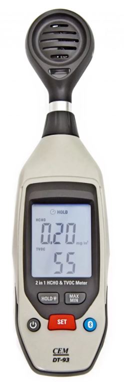 

Прибор CEM DT-93 CEM 482650 экологического контроля. Измерение формальдегида и органических соединений, DT-93