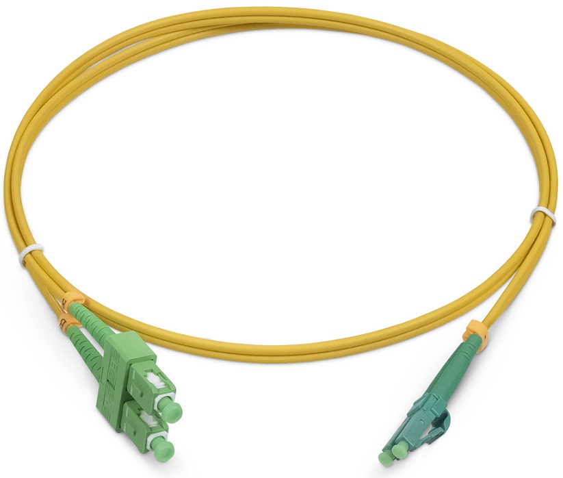 

Кабель патч-корд волоконно-оптический Cabeus FOP(d)-9-LC/APC-SC/APC-1,5m duplex LC/APC-SC/APC 9/125 sm 1,5м LSZH, FOP(d)-9-LC/APC-SC/APC-1,5m