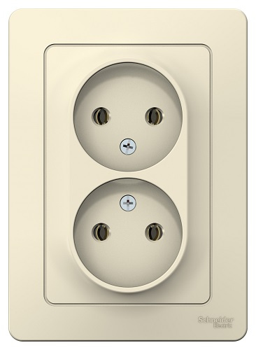 Изображение товара Розетка Schneider Electric BLNRS000022 с двумя разъемами