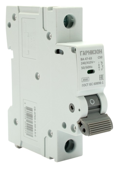 Автоматический выключатель Гарнизон CB-4763-1-50-4.5-C