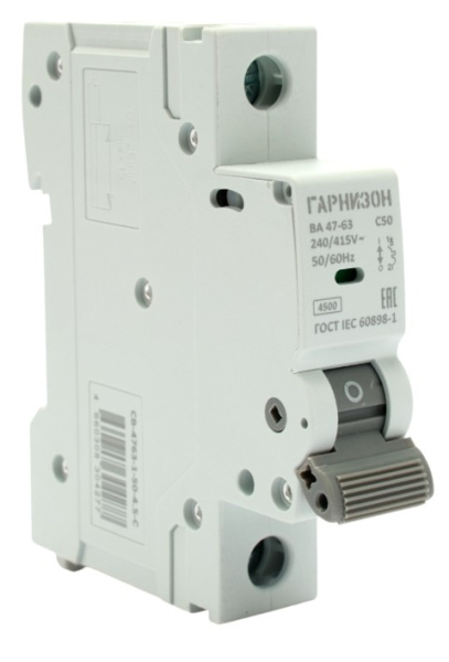 Автоматический выключатель Гарнизон CB-4763-1-50-4.5-C
