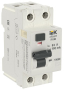 фото Выключатель дифференциального тока (ВДТ, УЗО)  IEK AR-R10N-2-063C100