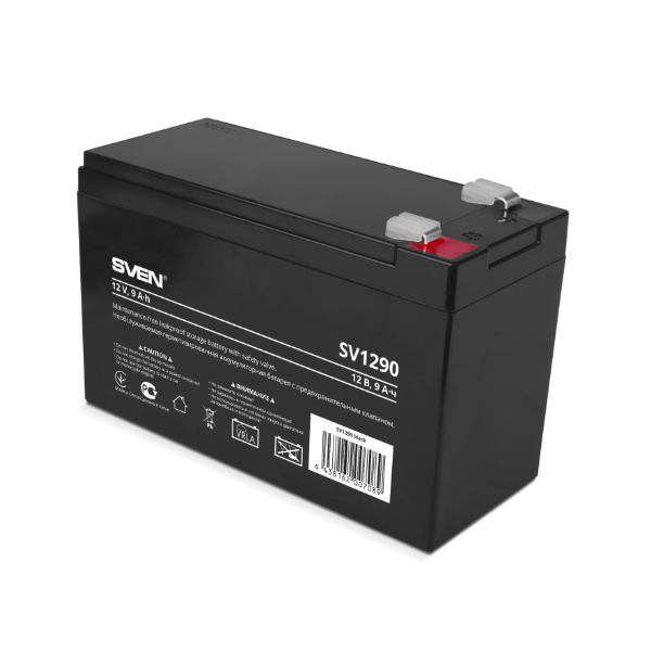 

Батарея для ИБП Sven SV1290 SV-0222009 12V, 9Ah, SV1290
