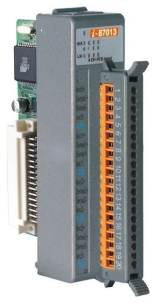 Изображение товара Модуль измерения температуры ICP DAS I-87013-G CR 4 канала профессиональный