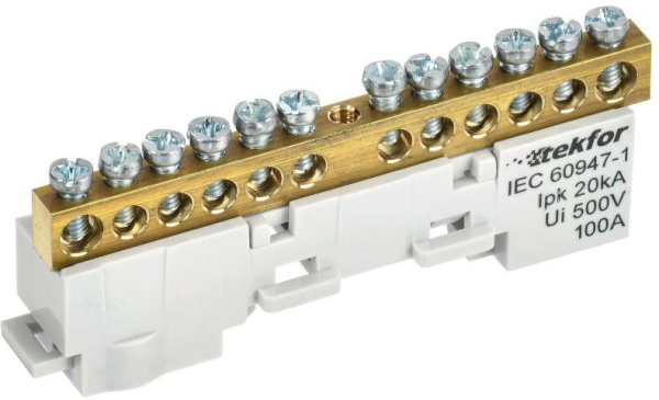 фото Шина L "фаза"  IEK TF-NN10-12-DL-K03 в Ростове-на-Дону