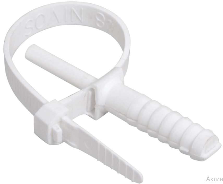 

Хомут IEK UHH80-7-150-50-K01-F дюбельный ХД 7х150 бел (50шт/упак), UHH80-7-150-50-K01-F