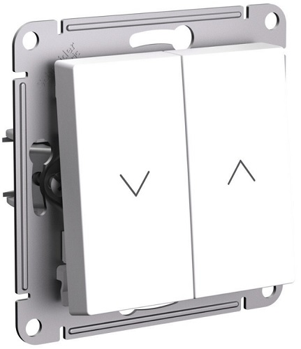 

Выключатель одноклавишный Systeme Electric ATN001319 AtlasDesign 2-полюсный, 10А, механизм, лотос, ATN001319