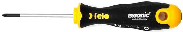 Изображение товара Отвертка Felo крестовая PH 0 с уникальной рукояткой ERGONIC