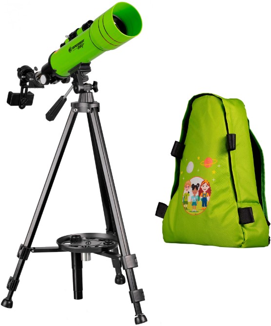 

Телескоп Bresser junior 31314 BRESSER 70/400 в зеленом рюкзаке (8850610B4K000), junior