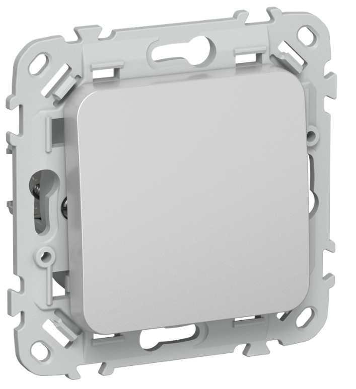 

Выключатель одноклавишный IEK FI-V14-0-10-1-K47 FLITE кнопочный 10А ВС11-2-0-ФлА алюминий, FI-V14-0-10-1-K47