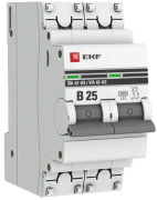 фото Автоматический выключатель  EKF mcb4763-2-25B-pro