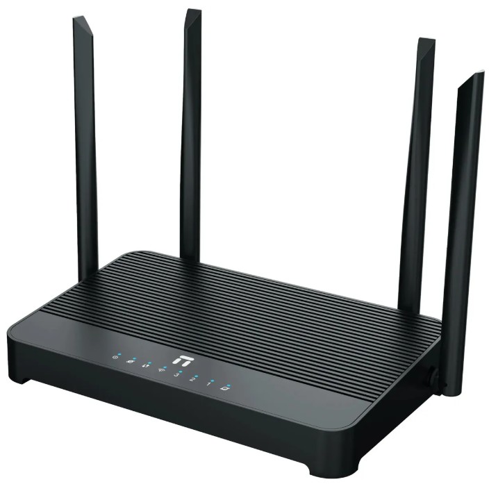 

Роутер Netis NX31 AX3000 10/100/1000BASE-TX черный, NX31