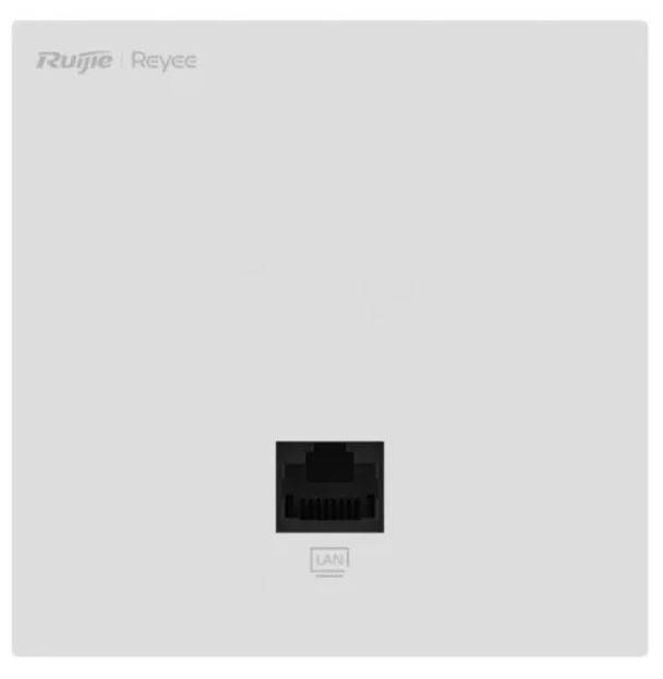 

Точка доступа RUIJIE NETWORKS RG-RAP1261 настенная Wi-Fi 6, 2976 Мбит/с, 802.11ax, AX3000, 2 порта GE, питание по PoE 802.3af/at 15Вт, 86 × 86 × 42,4, RG-RAP1261