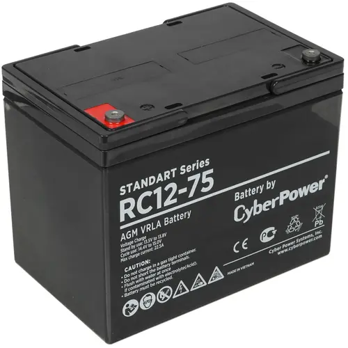 

Батарея для ИБП CyberPower RC 12-75 12V 75 Ah, RC 12-75