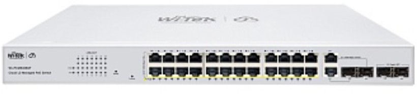 

Коммутатор управляемый Wi-Tek WI-PCMS328GF v2 L2 PoE бюджет 400Вт, порты 24GE PoE, 2comboSFP, 2SFP, Cloud, v2, WI-PCMS328GF v2