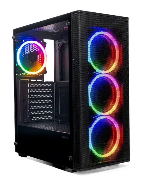 

Корпус ATX Xastra A300 4ARGB черный, без БП, A300 4ARGB