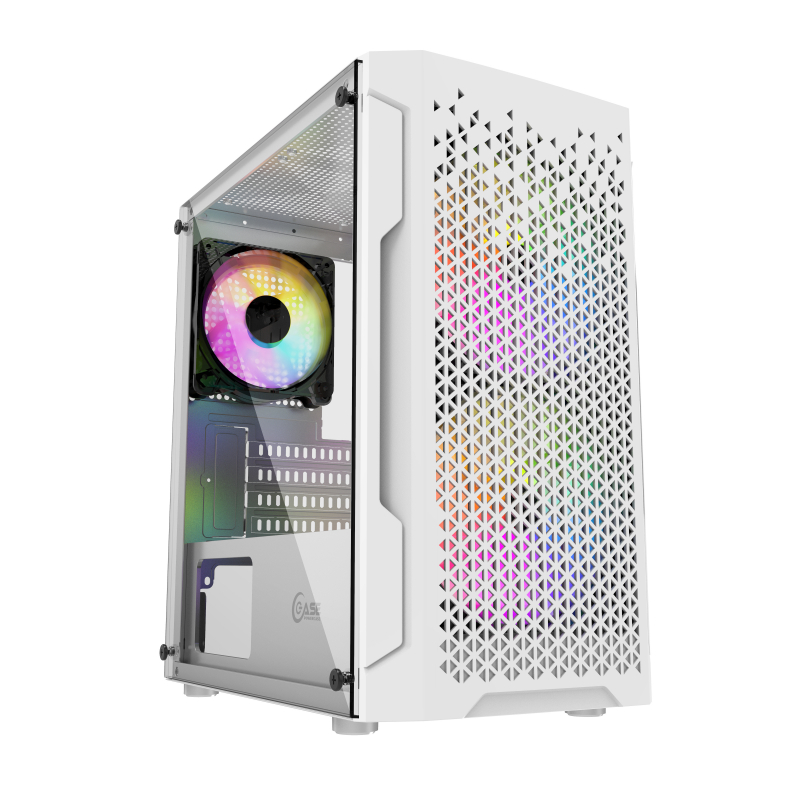 

Корпус mATX Powercase Mistral Micro Z3W Mesh LED CMIMZW-L3 белый, без БП, с окном, 2*USB 2.0, USB 3.0, audio, Mistral Micro Z3W Mesh LED