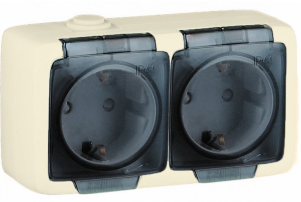 Изображение товара Розетка с заземлением HEGEL РА16-252-01 для безопасной электропроводки