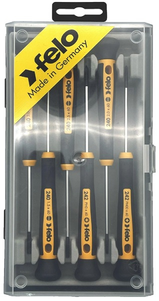 Изображение товара Набор отверток Felo 24096166 для точных работ, профессиональный комплект