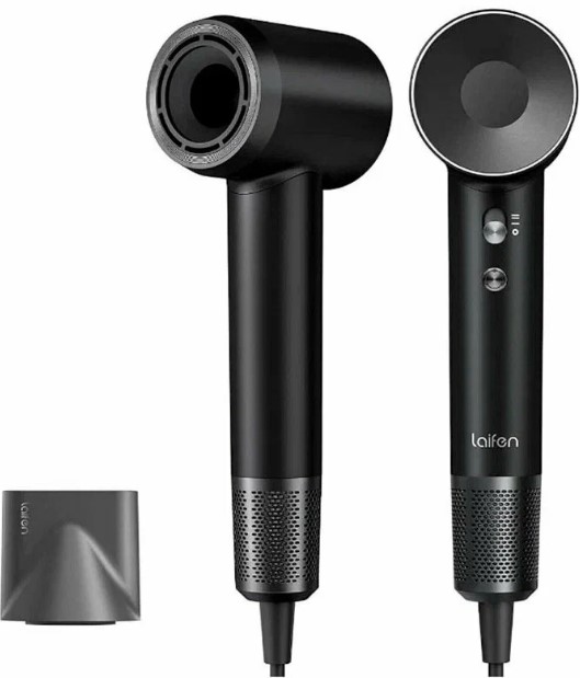 

Фен Laifen SWIFT black silver высокоскоростной, 110 000 об/мин, 59дБ, SWIFT black silver