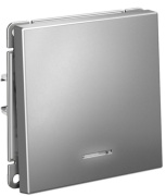 фото Выключатель одноклавишный с подсветкой  Systeme Electric GAL000913S