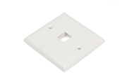 фото Панель лицевая Hyperline FP-E-1-WH