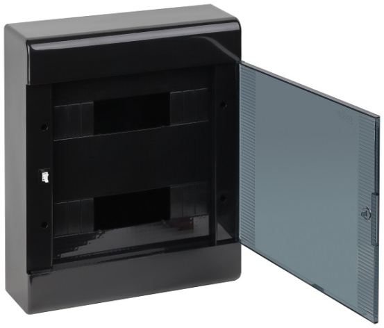 Изображение товара Бокс для электроустановочных приборов RUVinil 68324Ч, навесной, IP40, 24 модуля