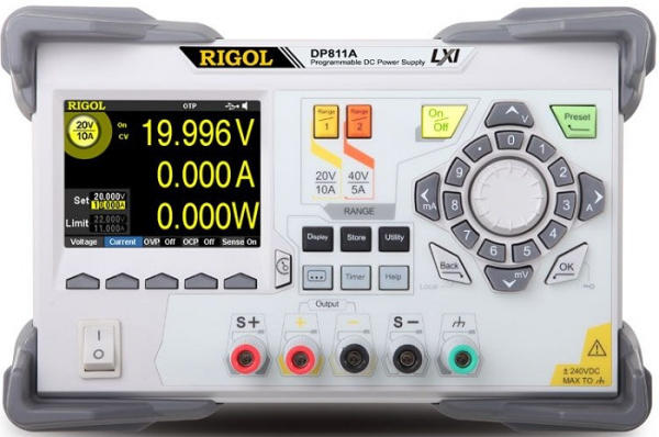 Изображение товара Прецизионный программируемый источник питания Rigol DP811A 0-40 В 10 А