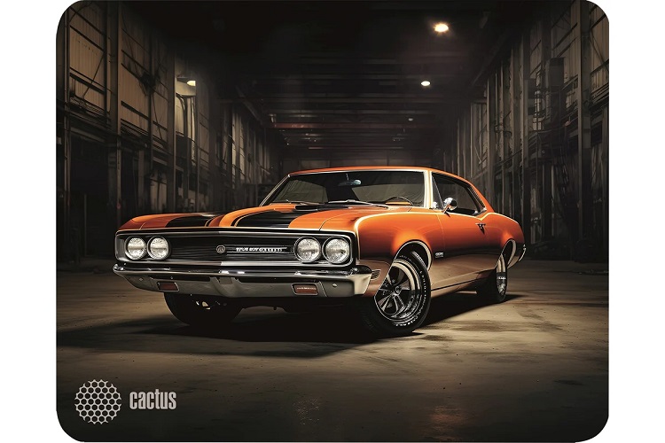 Коврик для мыши Cactus CS-MP-P06M Orange Car 300x250x2мм